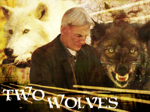 Two Wolves graphic by Winter_elf